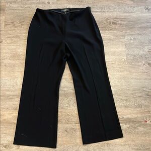 🐬Talbots Black Wide Leg Pants Timeless Design 6p